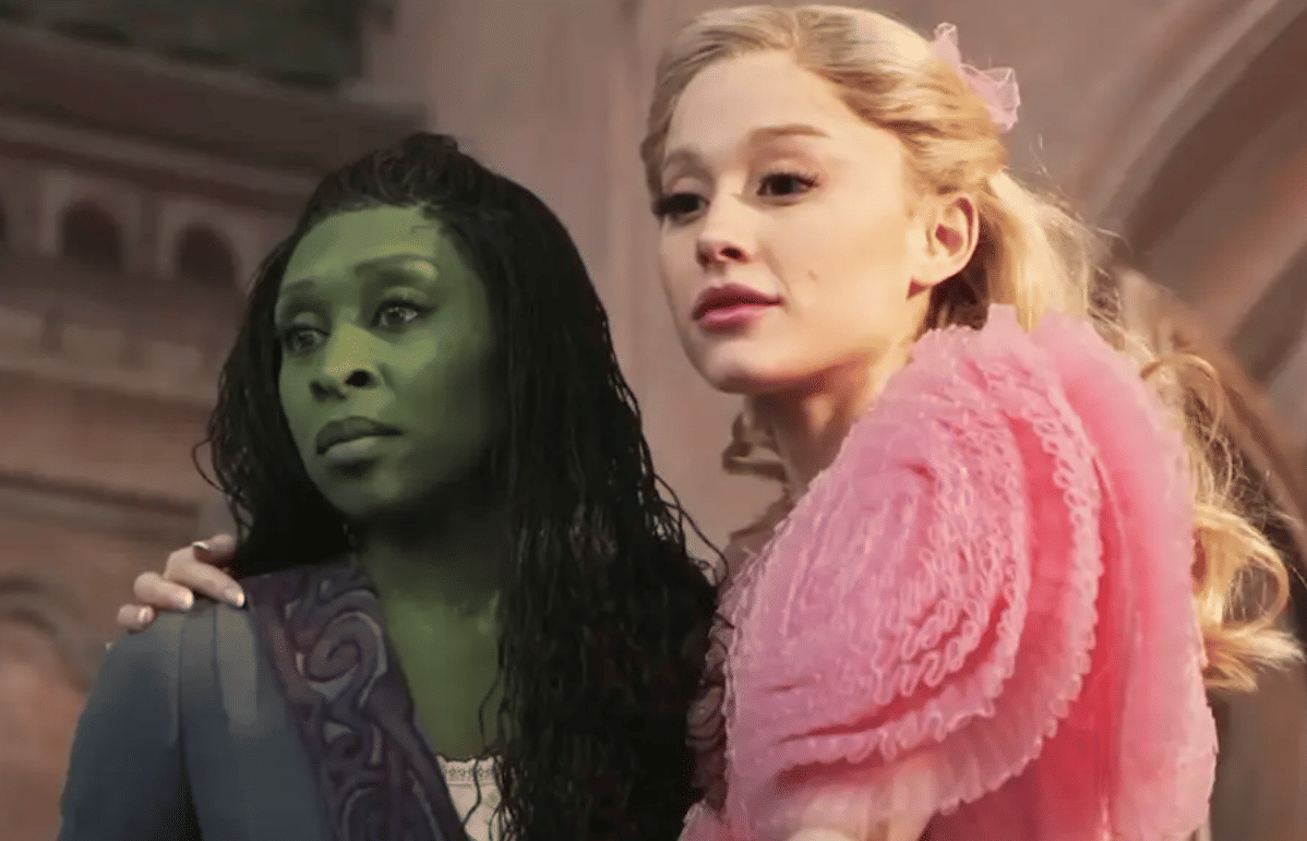 Elphaba dan Glinda dalam Wicked