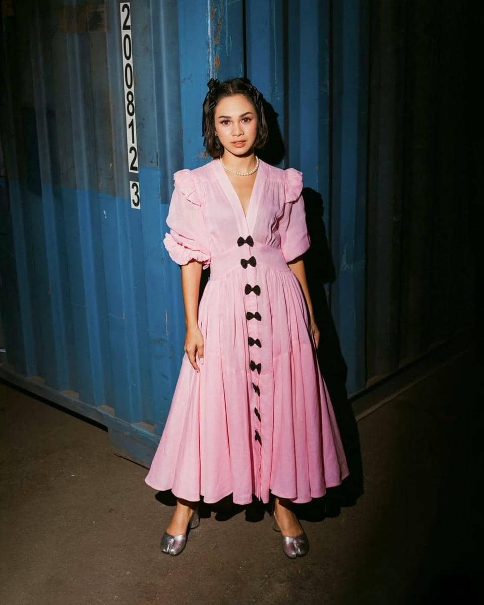 inspirasi coquette style ala Andien Aisyah