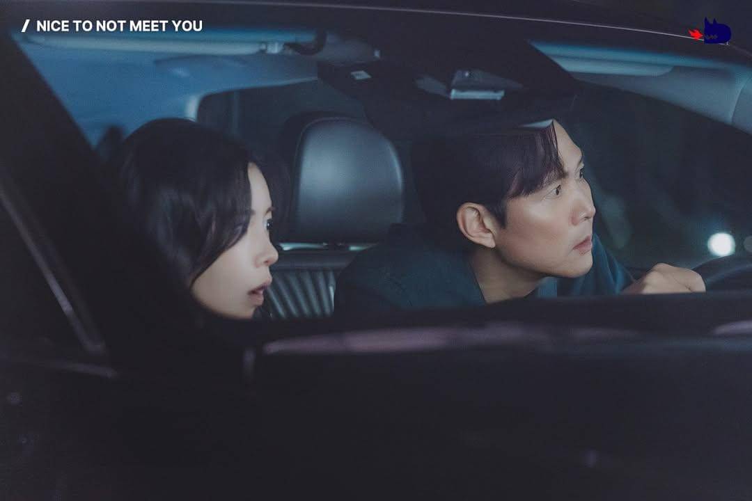 Lim Hyeon Jun (Lee Jung Jae) dan Wi Jeong Sin (Lim Ji Yeon) dalam drakor Nice to Not Meet You