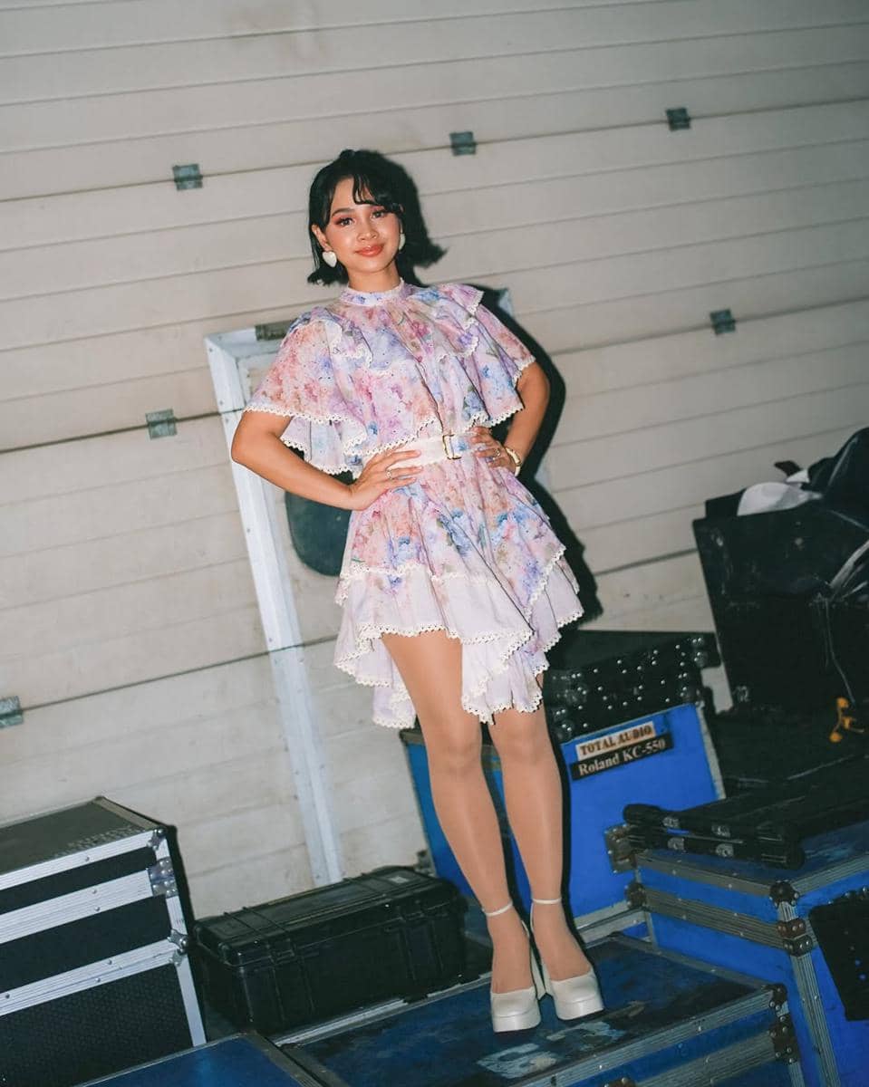 inspirasi coquette style ala Andien Aisyah