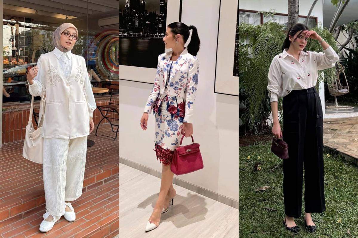 ide outfit hari guru untuk cewek 