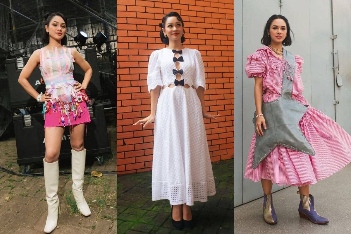 inspirasi coquette style ala Andien Aisyah