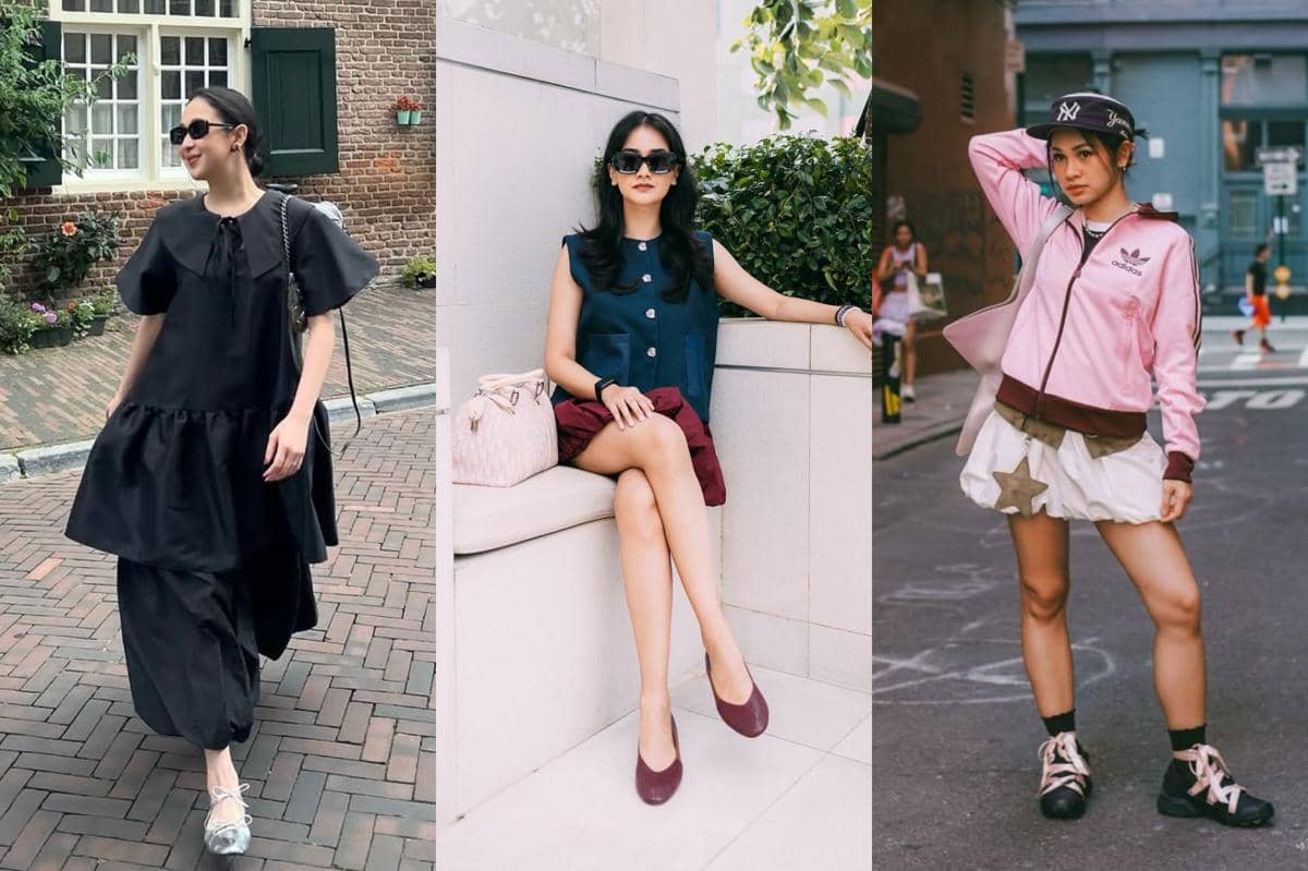 ide styling balloon skirt ala seleb Indonesia 