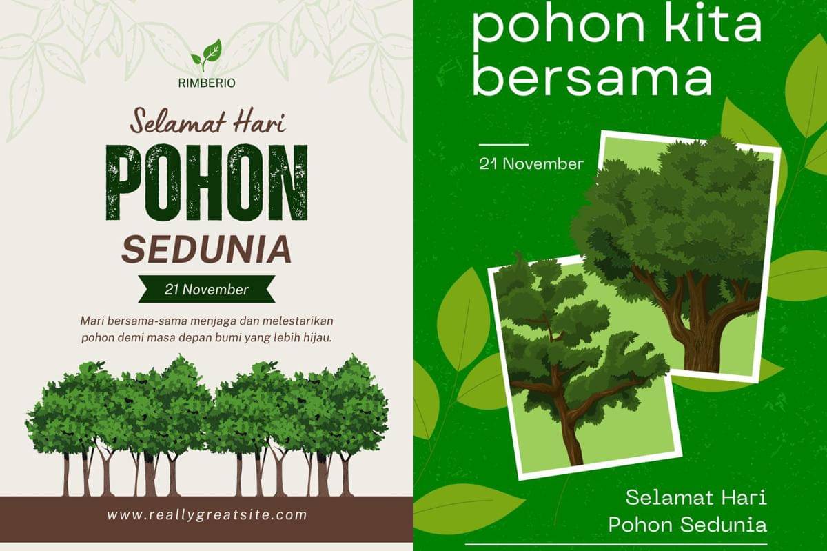 Poster Hari Pohon Sedunia 