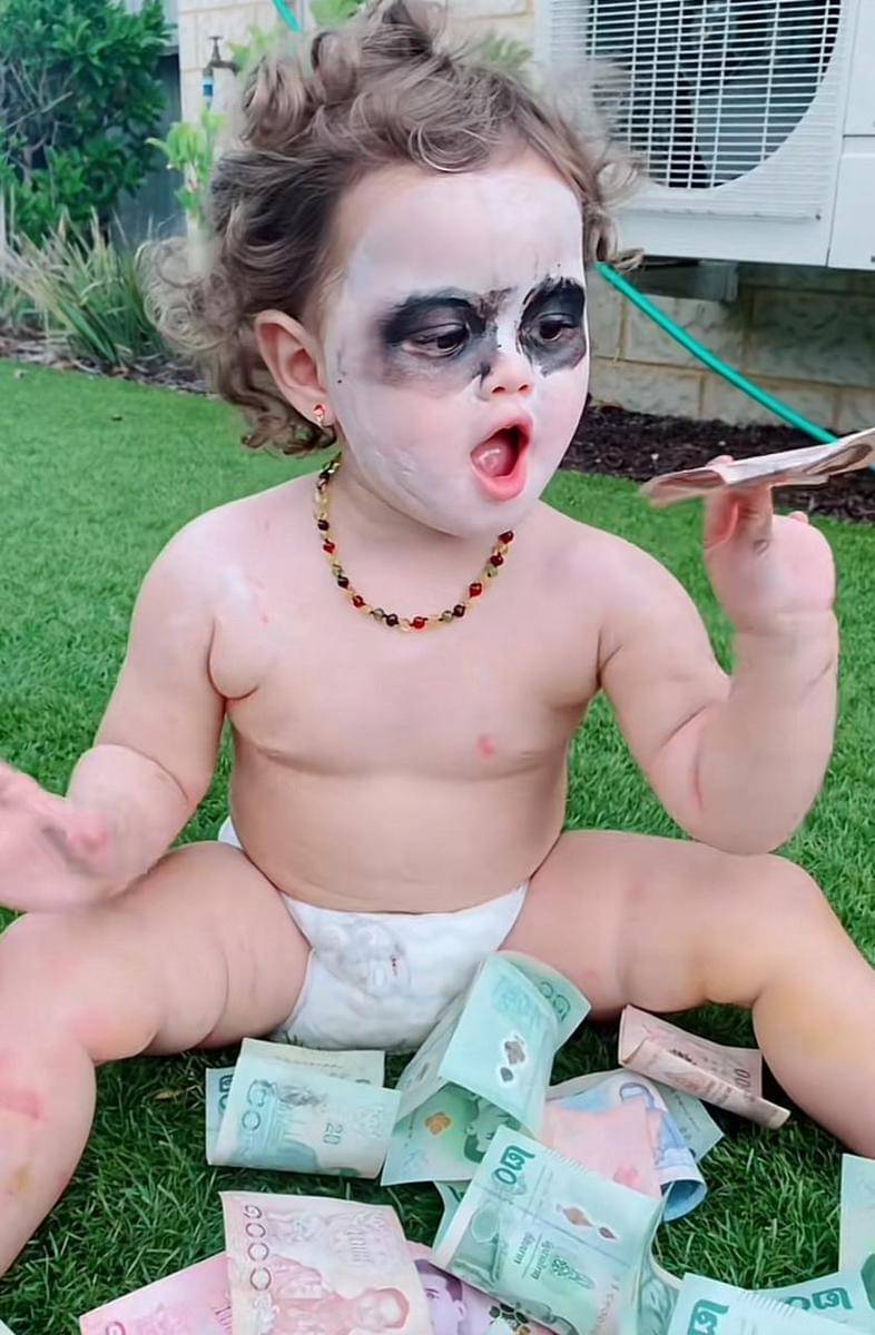 Briella bocah yang viral di TikTok