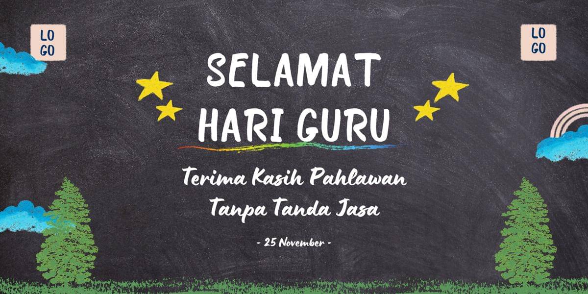 Spanduk Hari Guru Nasional 2025