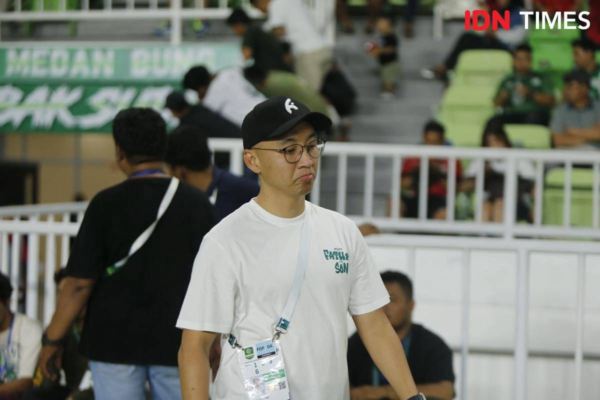 Presiden klub PSMS Fendi Jonathan (IDN Times/Doni Hermawan)