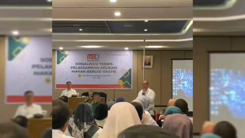 Seminar terkait sosialisasi pelaksanaan MBG 