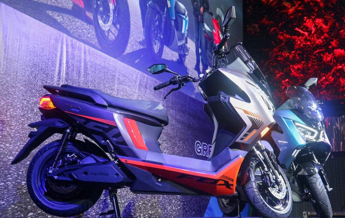 Polytron merilis motor listrik baru, FOX 350, di Jakarta, Rabu (19/11/2025). (IDN Times/Dheri Agriesta) 