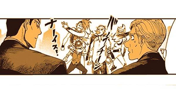 Para hero lain memukul punggung Needle Star - One Punch Man