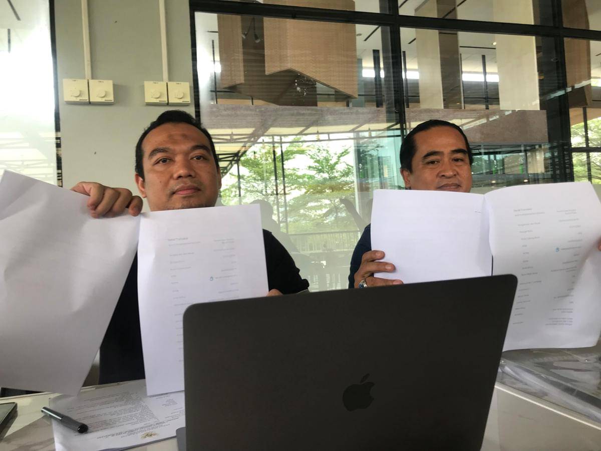 Perwakilan PT HTI dan PT HDN. (Istimewa)