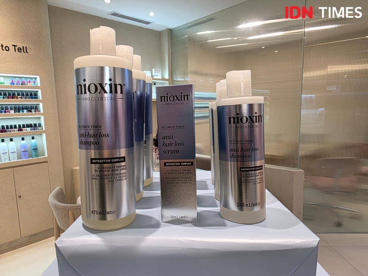 Rangkaian produk anti hair loss terbaru dari Nioxin