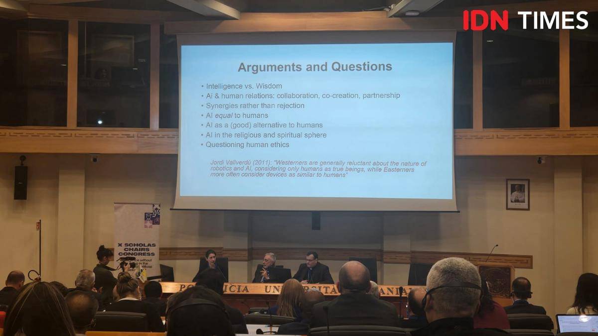 Konferensi Internasional ke-10, Scholas Chairs di Auditorium Pontifical Urbaniana University