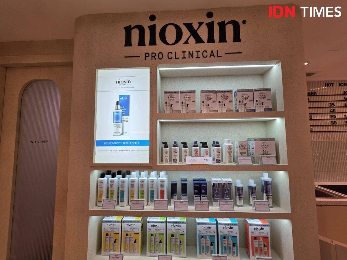 Rangkaian produk anti hair loss terbaru dari Nioxin