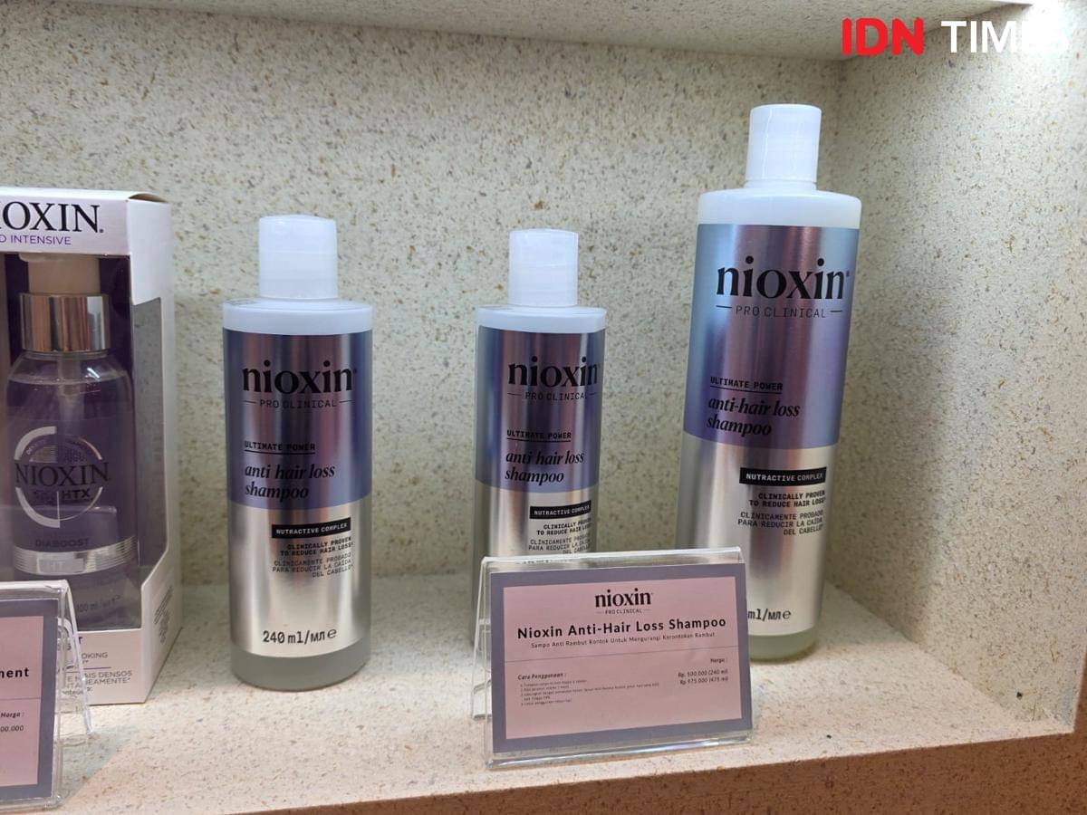 Rangkaian produk anti hair loss terbaru dari Nioxin