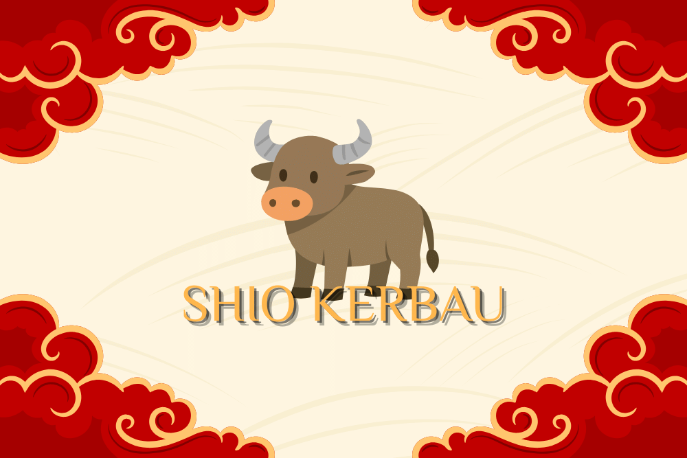 ilustrasi shio Kerbau (canva.com/Astri Amalia)