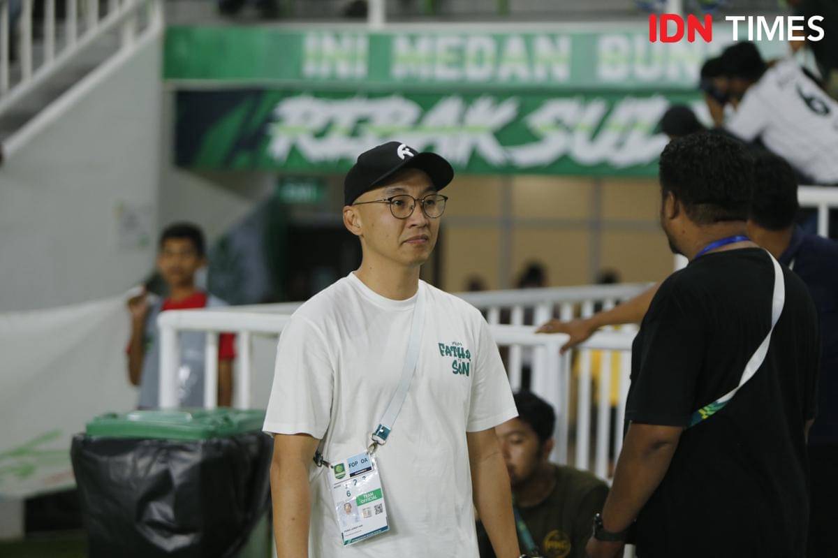 Presiden klub PSMS Fendi Jonathan (IDN Times/Doni Hermawan)