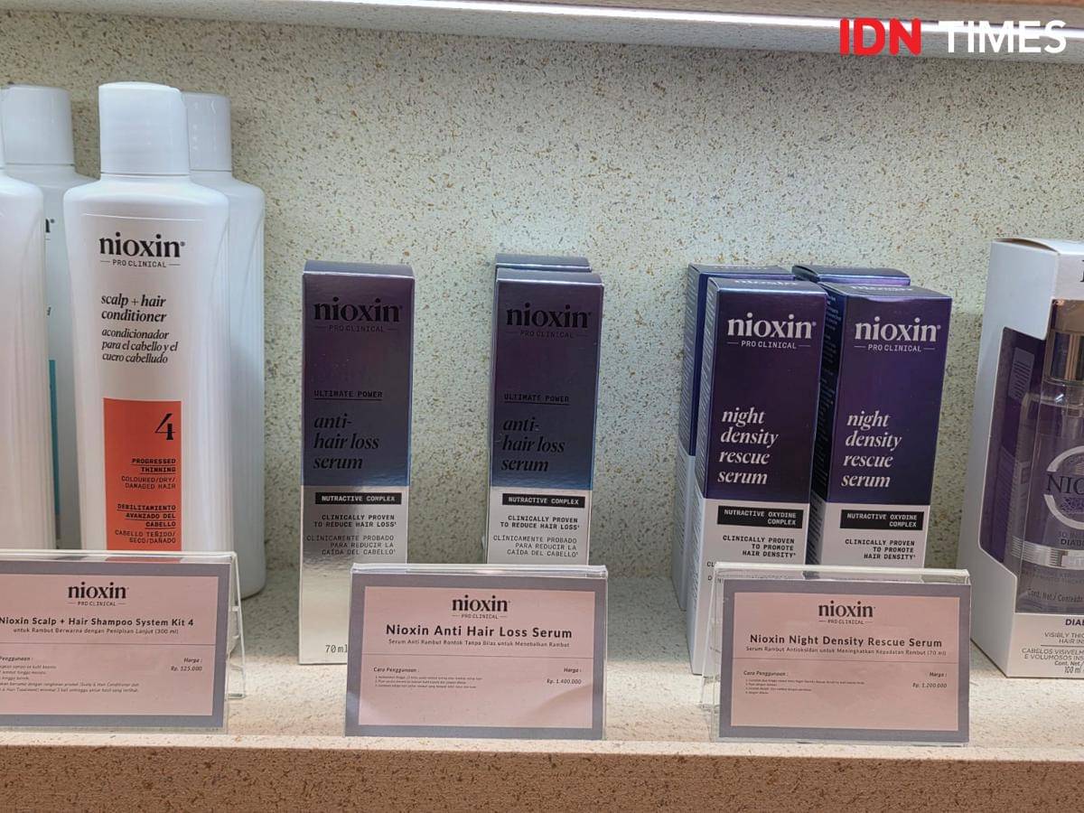 Rangkaian produk anti hair loss terbaru dari Nioxin