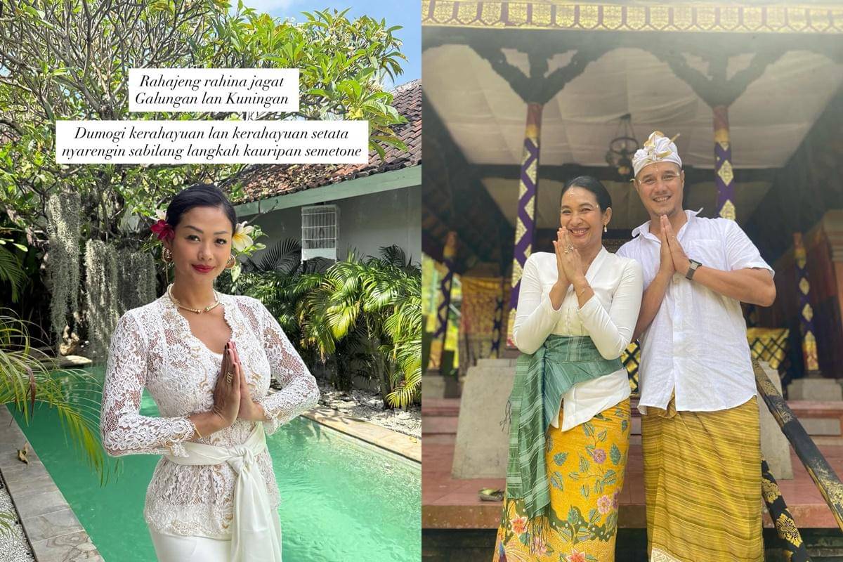 artis rayakan Galungan 2025