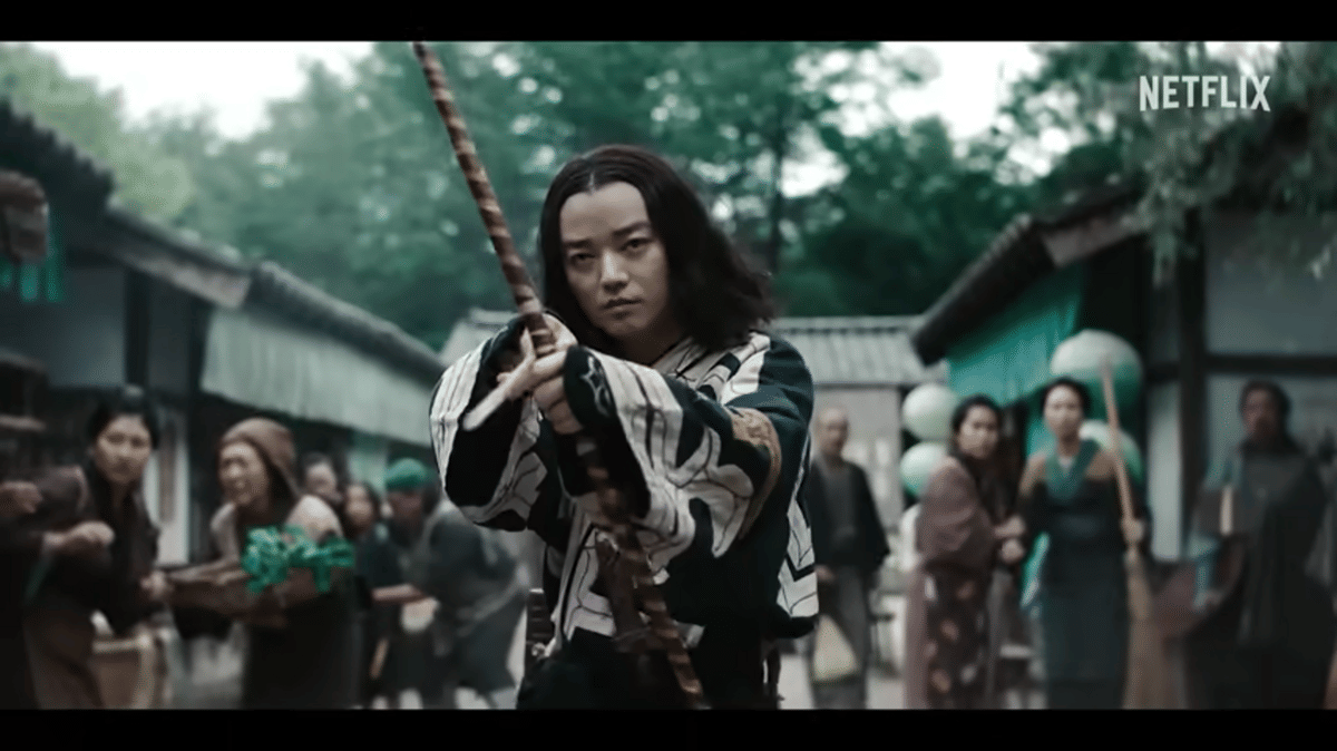 Kamuykocha di Last Samurai Standing. (Dok. Netflix/Last Samurai Standing)