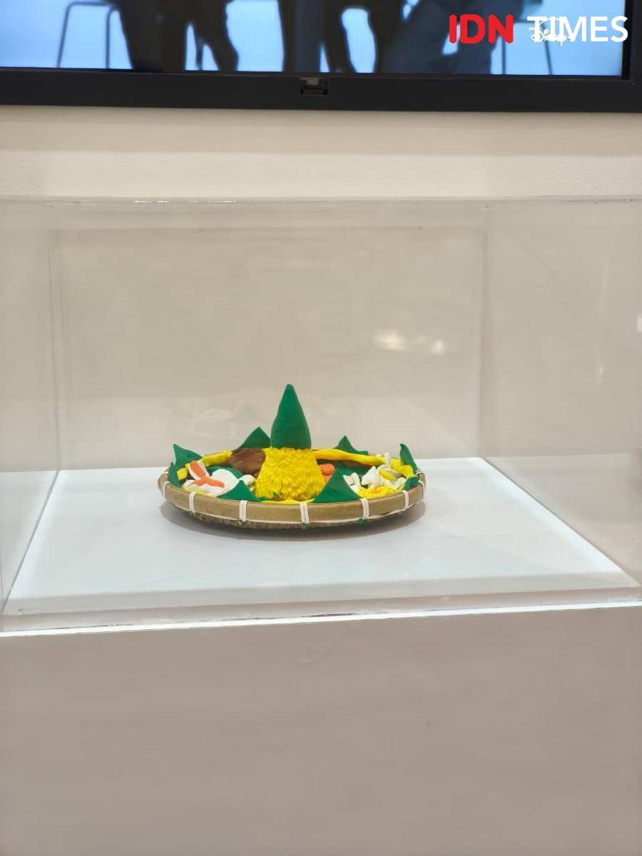 Potret instalasi The Manipulated di Jakarta