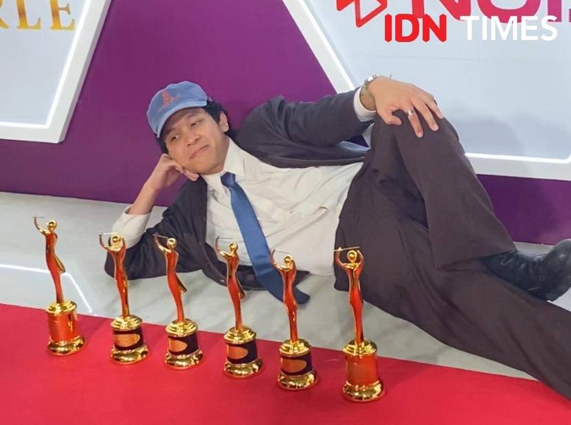 potret Hindia di AMI Awards 2025 (dok. IDN Times/Rani Asnurida)