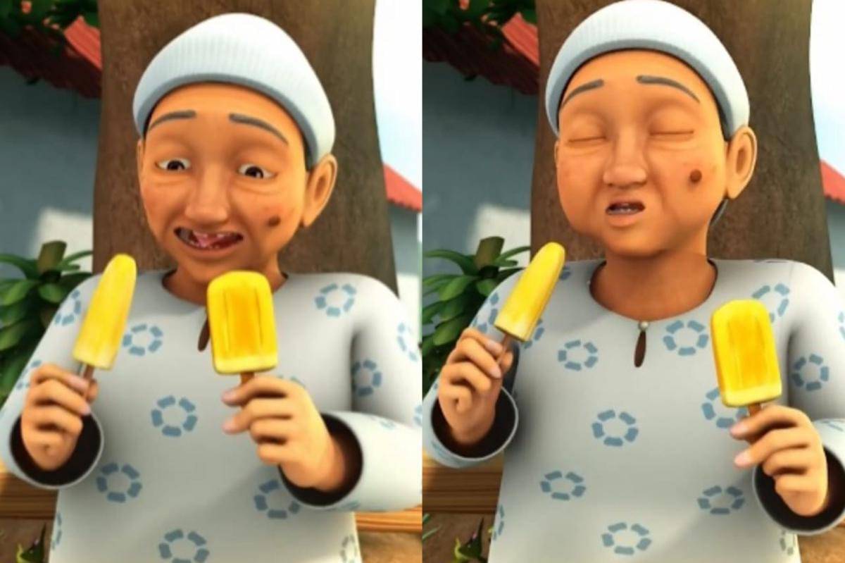 cuplikan Upin & Ipin "Hasil Tempatan"