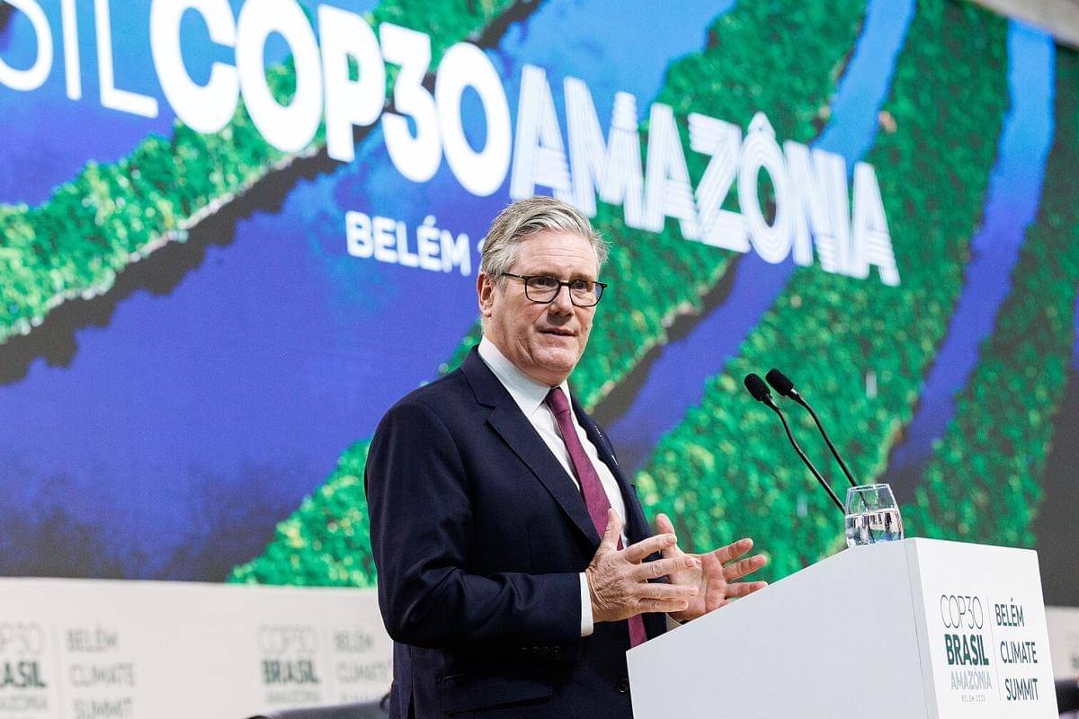 PM Inggris Keir Starmer di COP30 Brazil