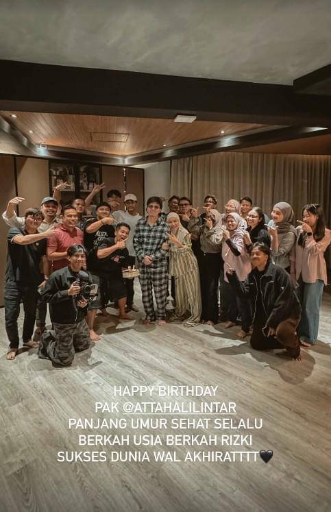 Kejutan Ultah ke-31 Atta Halilintar (instagram.com/aureliehermansyahatta)