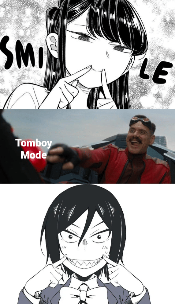 meme anime tentang hiu