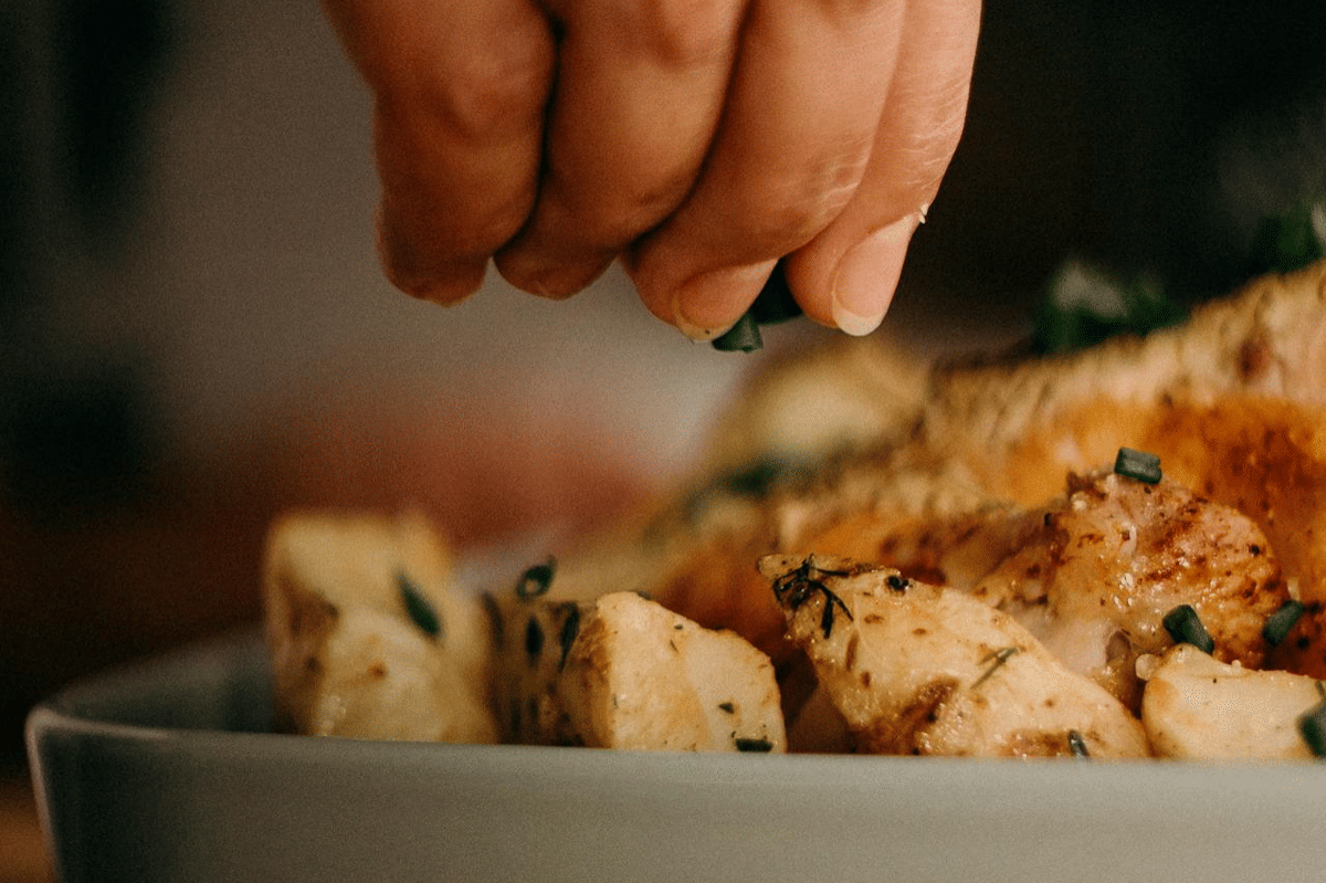 ilustrasi roti bacon panggang