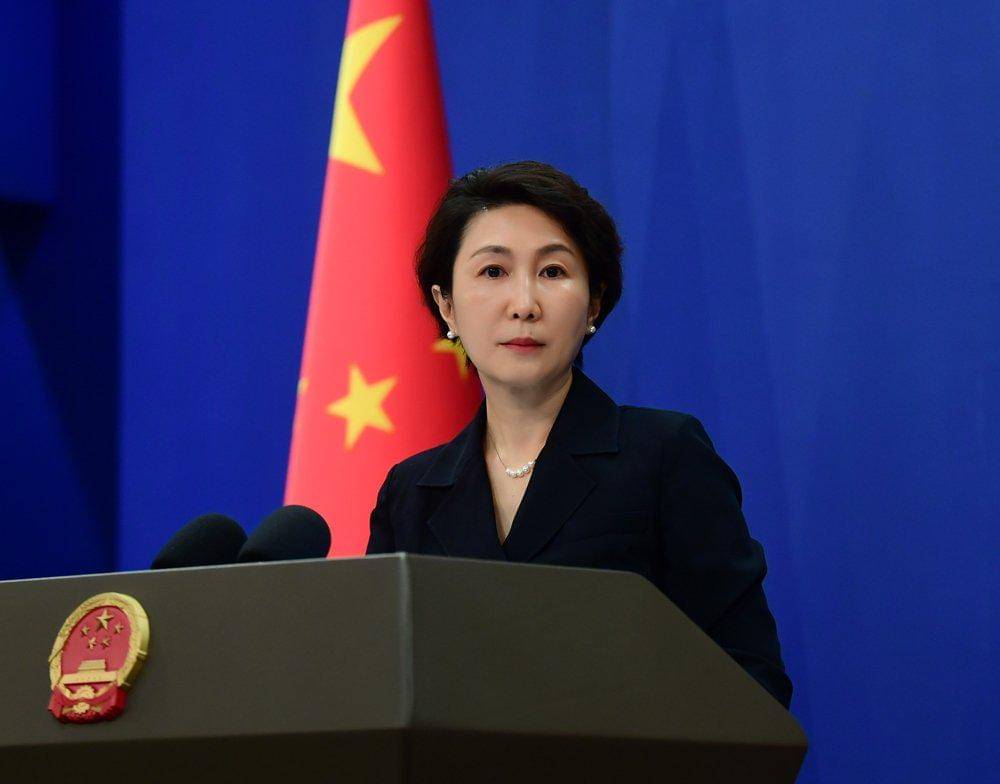 Juru bicara Kementerian Luar Negeri China, Mao Ning. (x.com/SpoxCHN_MaoNing)