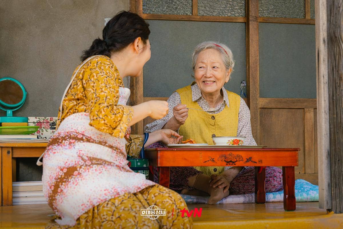 Kim Ji Young dan Kim Young Ok di Typhoon Family