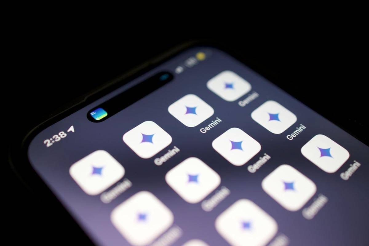 tampilan aplikasi Gemini AI