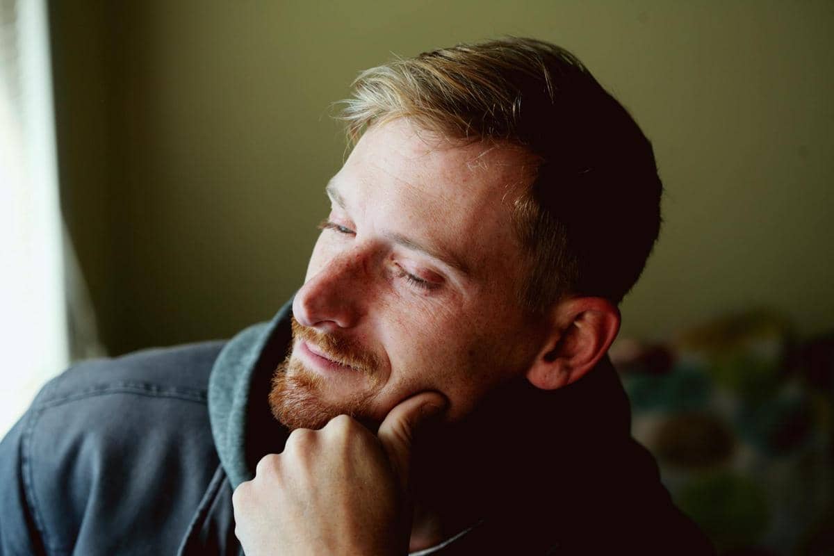 ilustrasi seorang pria