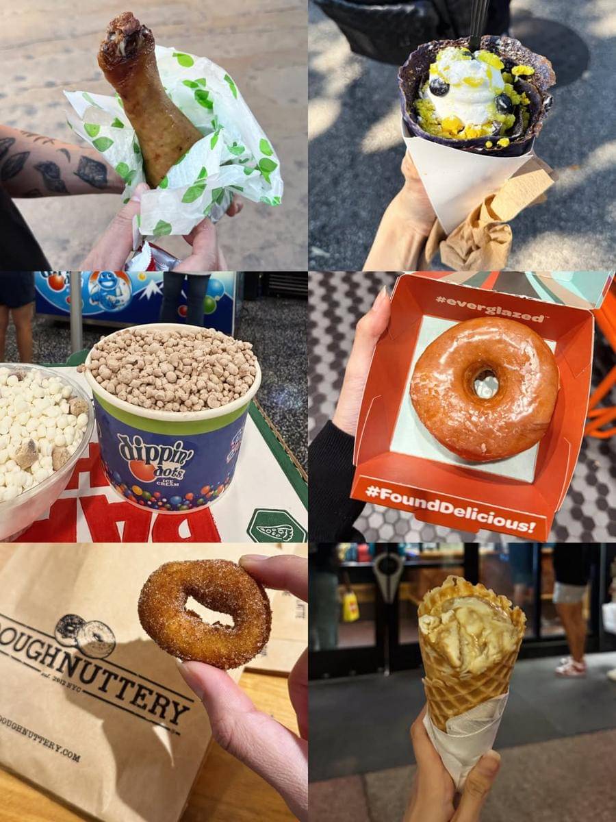 Anya Geraldine jalan-jalan di Orlando.