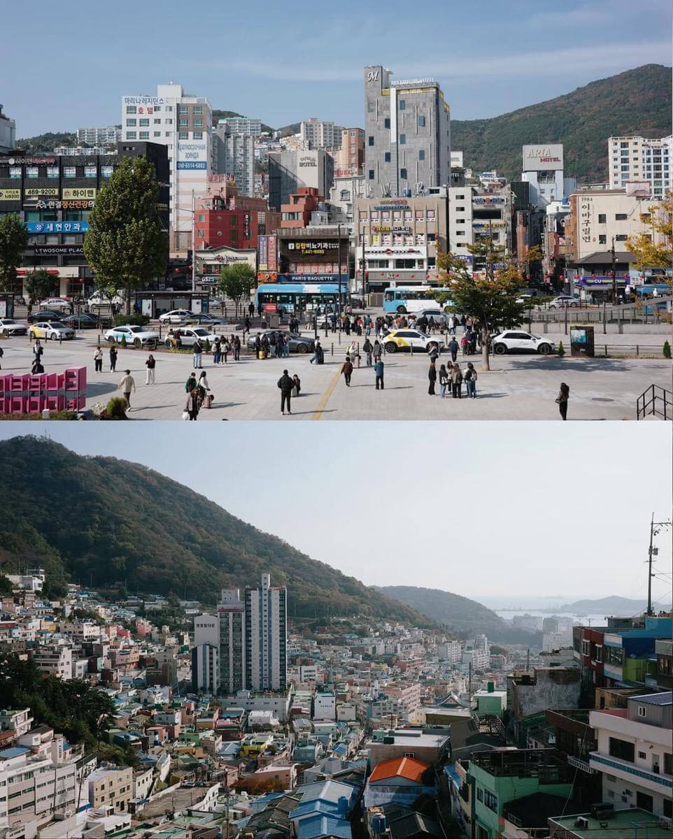 Yasmine Wildblood dan sahabat di Busan.