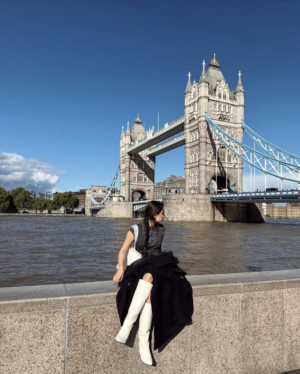 Yasmin Napper jalan-jalan di London.