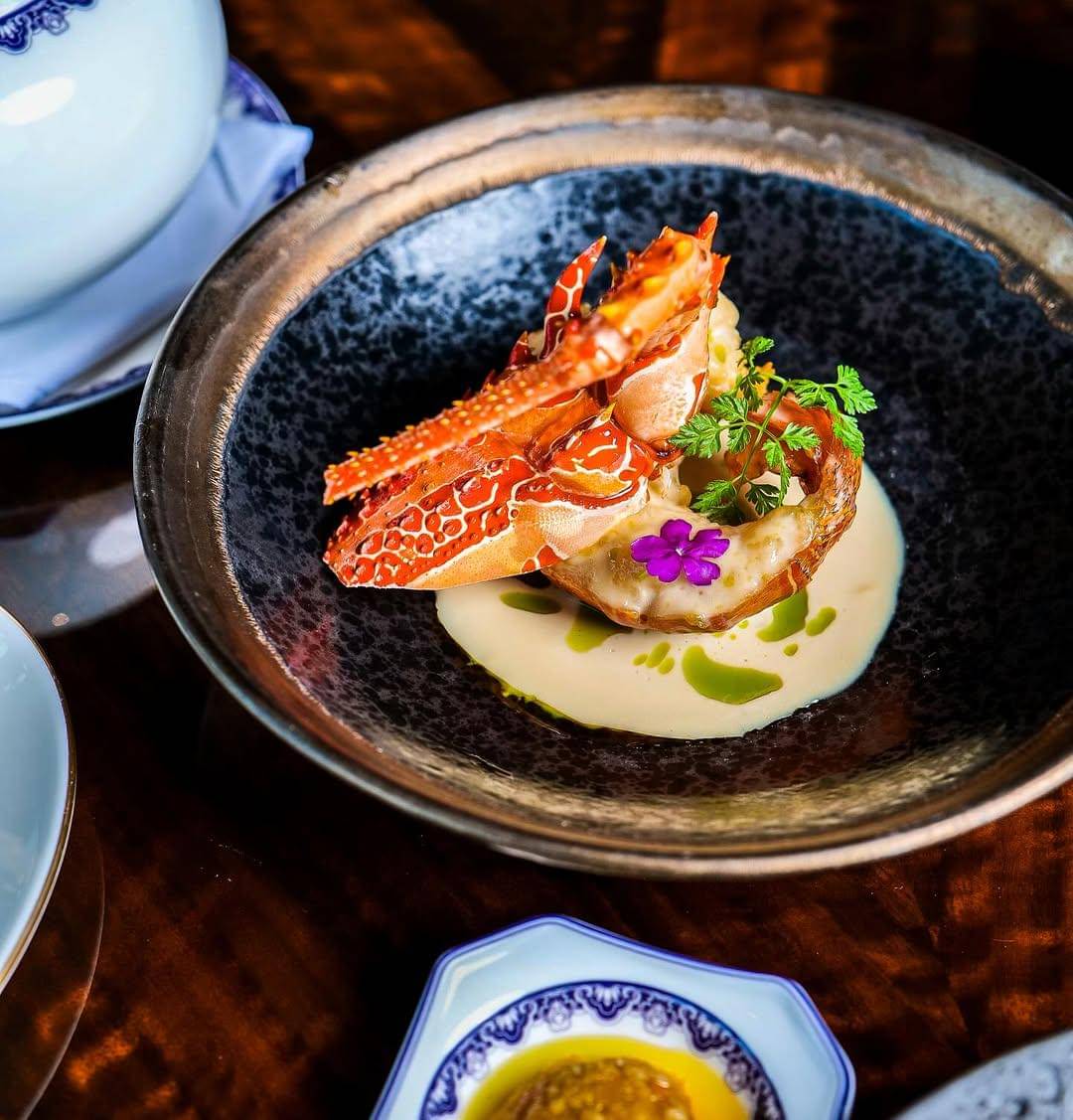 Potret menu di T’ang Court