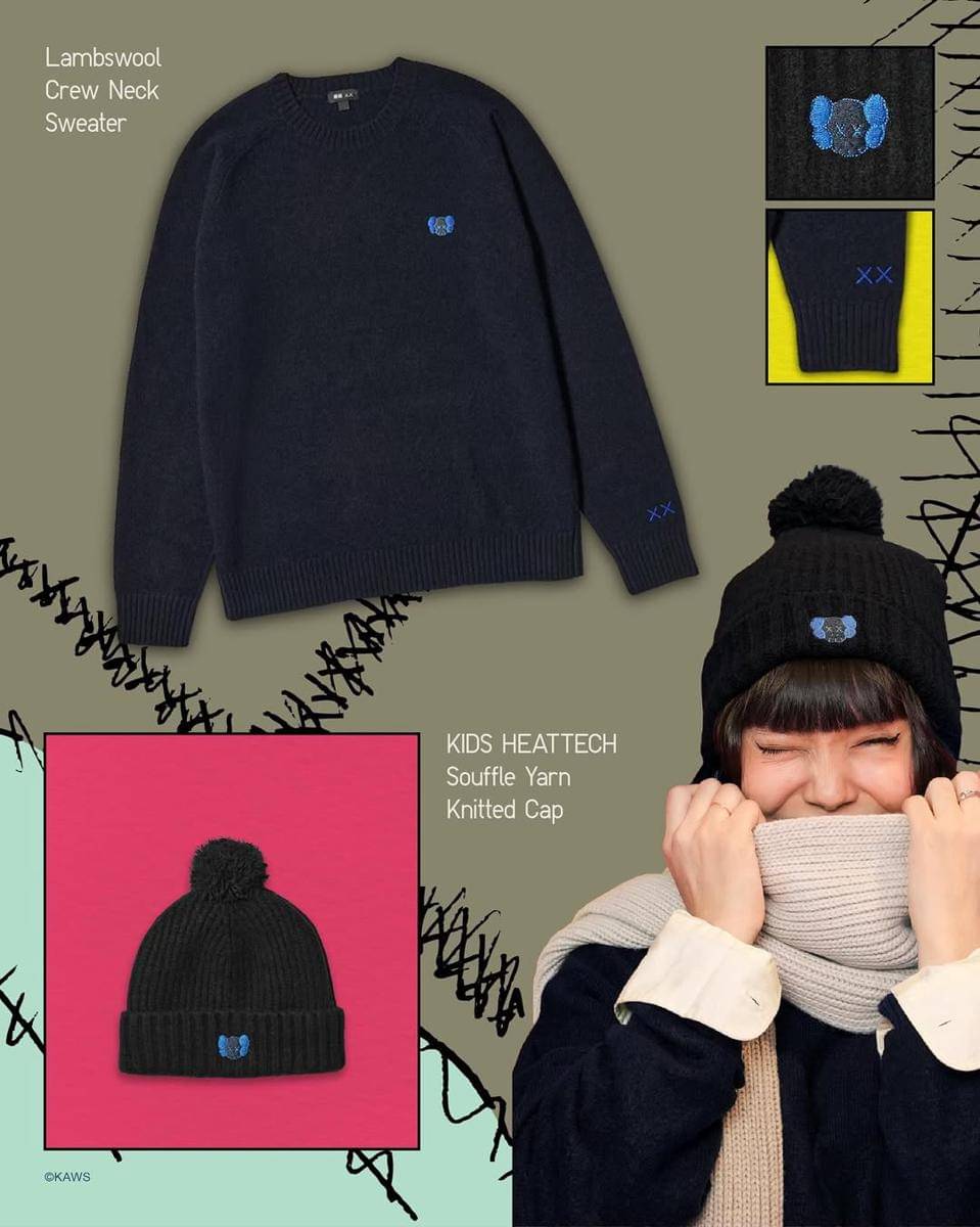 UNIQLO x KAWS Winter Collection 2025