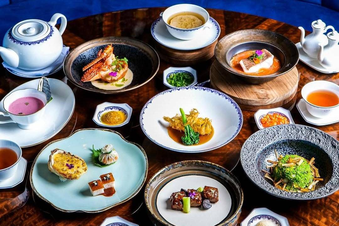 Potret menu di T’ang Court