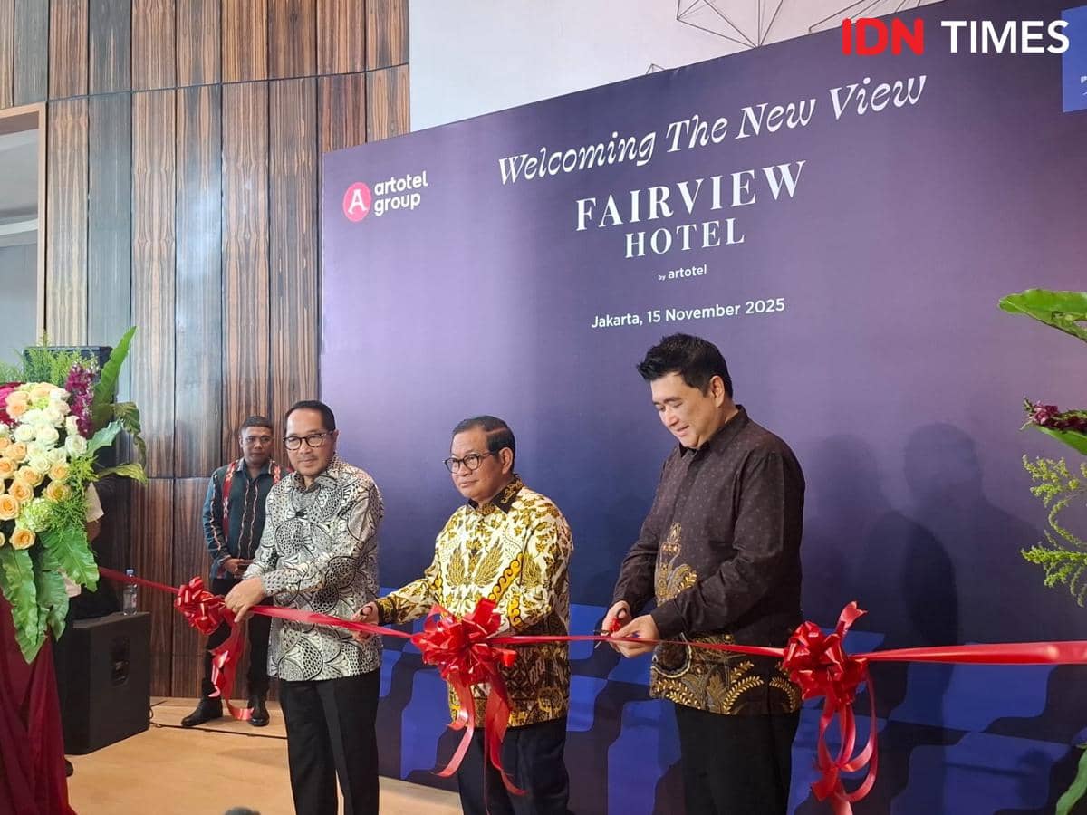 Pembukaan Fairview Hotel disaksikan Gubernur DKI Jakarta Pramono Anung, Sabtu 15 November 2025