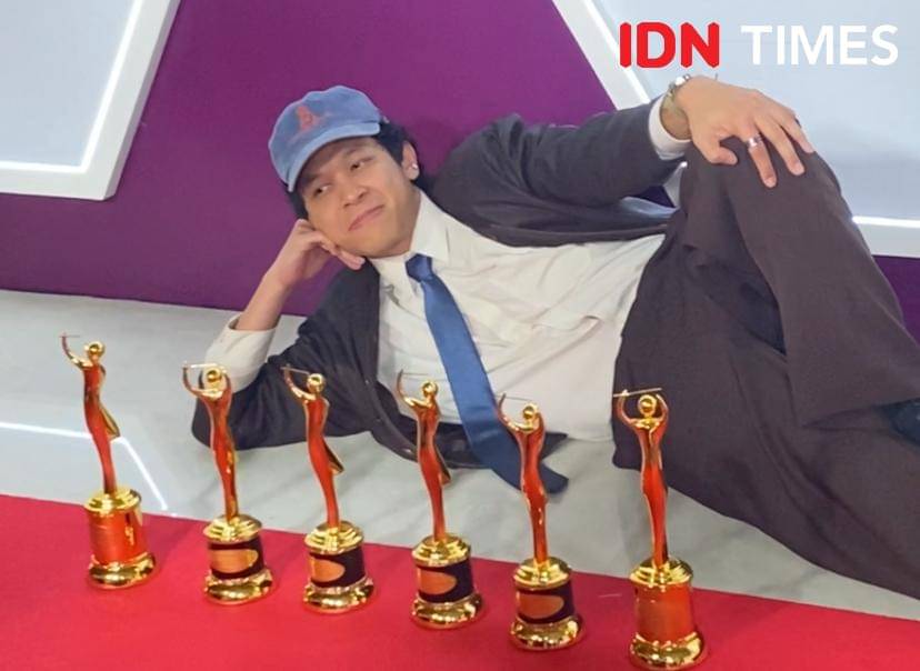 potret Baskara Putra di AMI Awards 2025