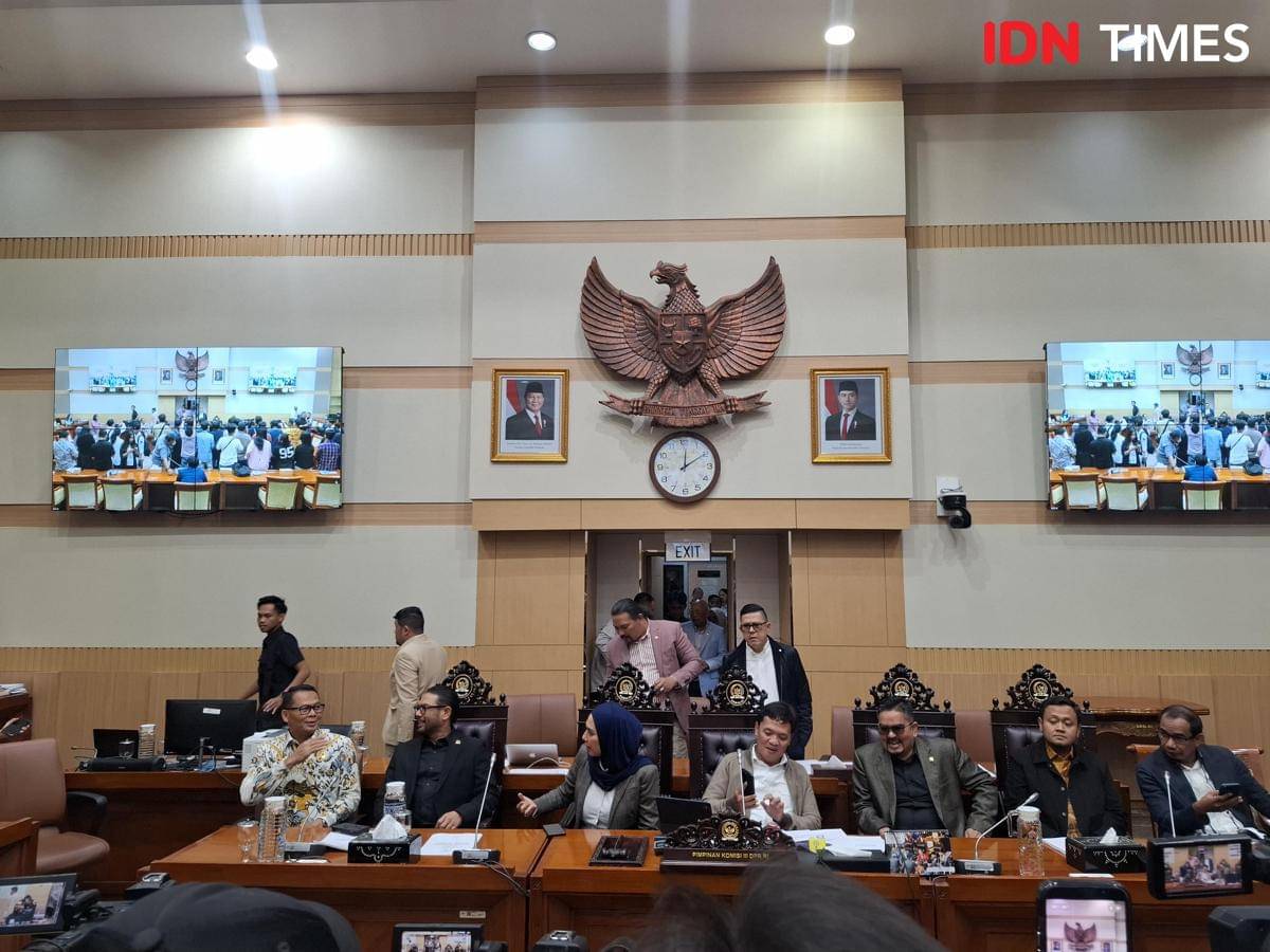 Komisi III DPR RI menyatakan siap membahas RUU Perampasan Aset bisa ditugaskan oleh pimpinan DPR. (IDN Times/Amir Faisol)