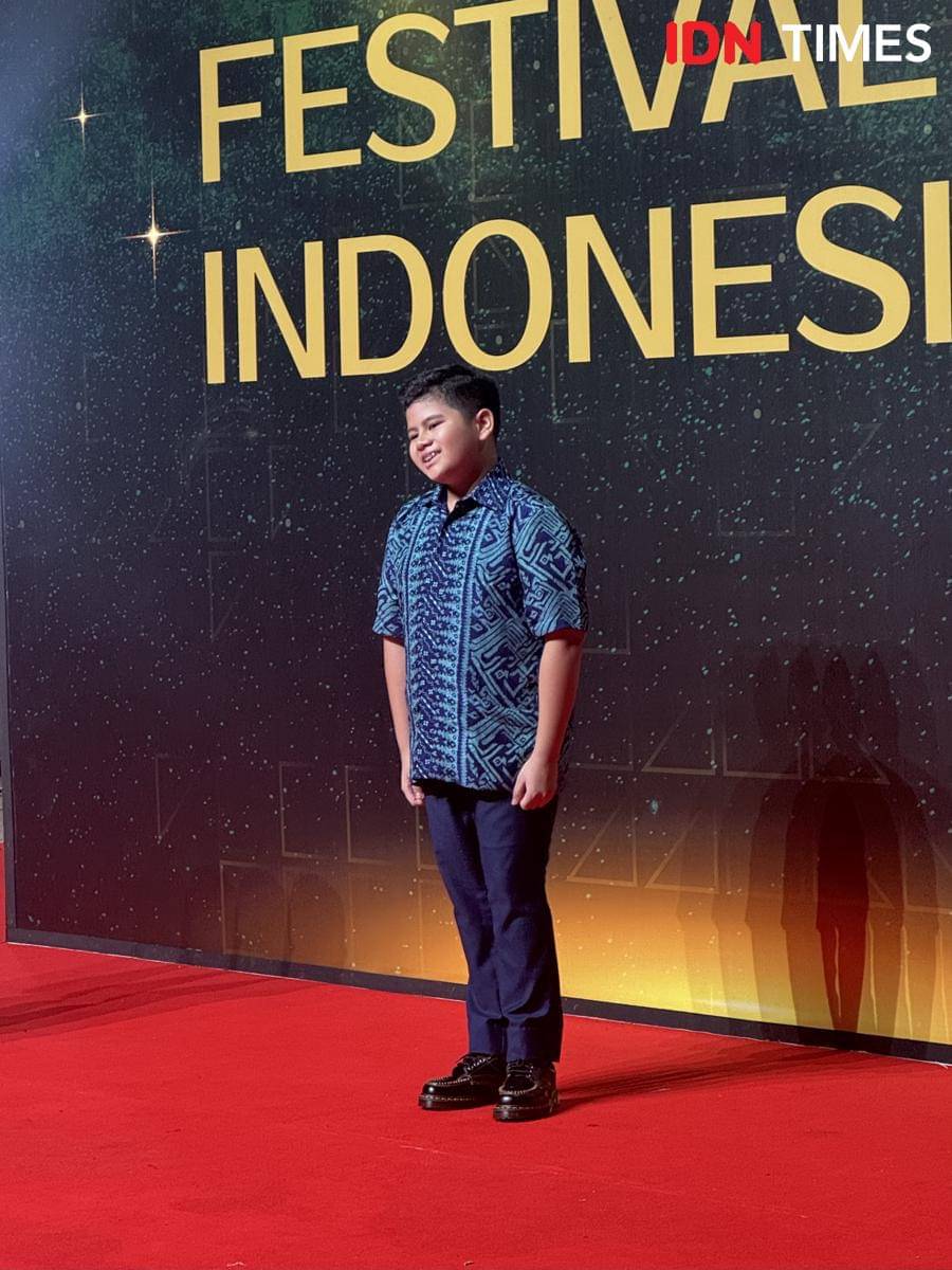Prince Poetiray di red carpet FFI 2025 pada Kamis (20/11/2025)