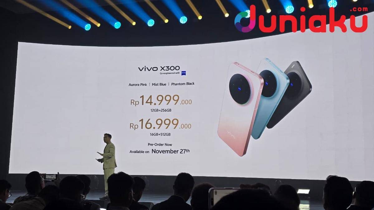 Harga vivo X300. Fotografer: Fahrul Nurullah. (Duniaku.com/Fahrul Nurullah)