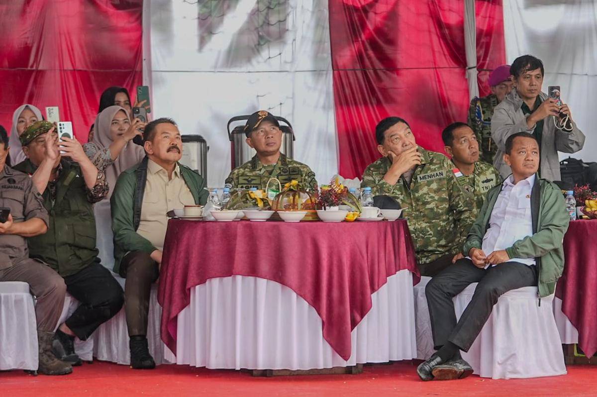 Latihan TNI terintegrasi 2025 yang terdiri dari 41.397 personel di Bangka