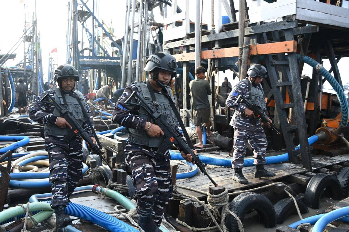 Latihan TNI terintegrasi 2025 yang terdiri dari 41.397 personel di Bangka