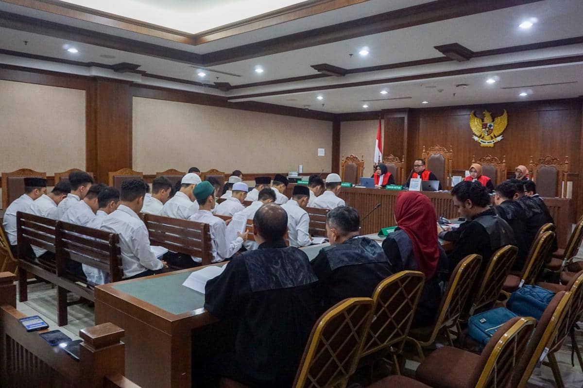21 Demonstran Didakwa Lakukan Kekerasan Demo Agustus