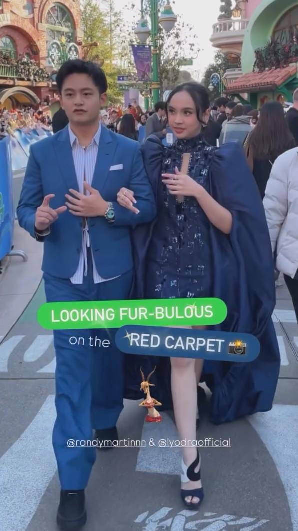 Lyodra dan Randy Martin